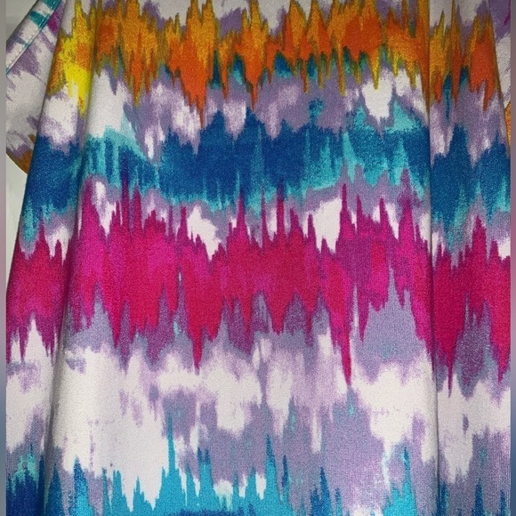 Nwt Tie Die Multicoloured Tank Dress by Rouge - Picture 7 of 7